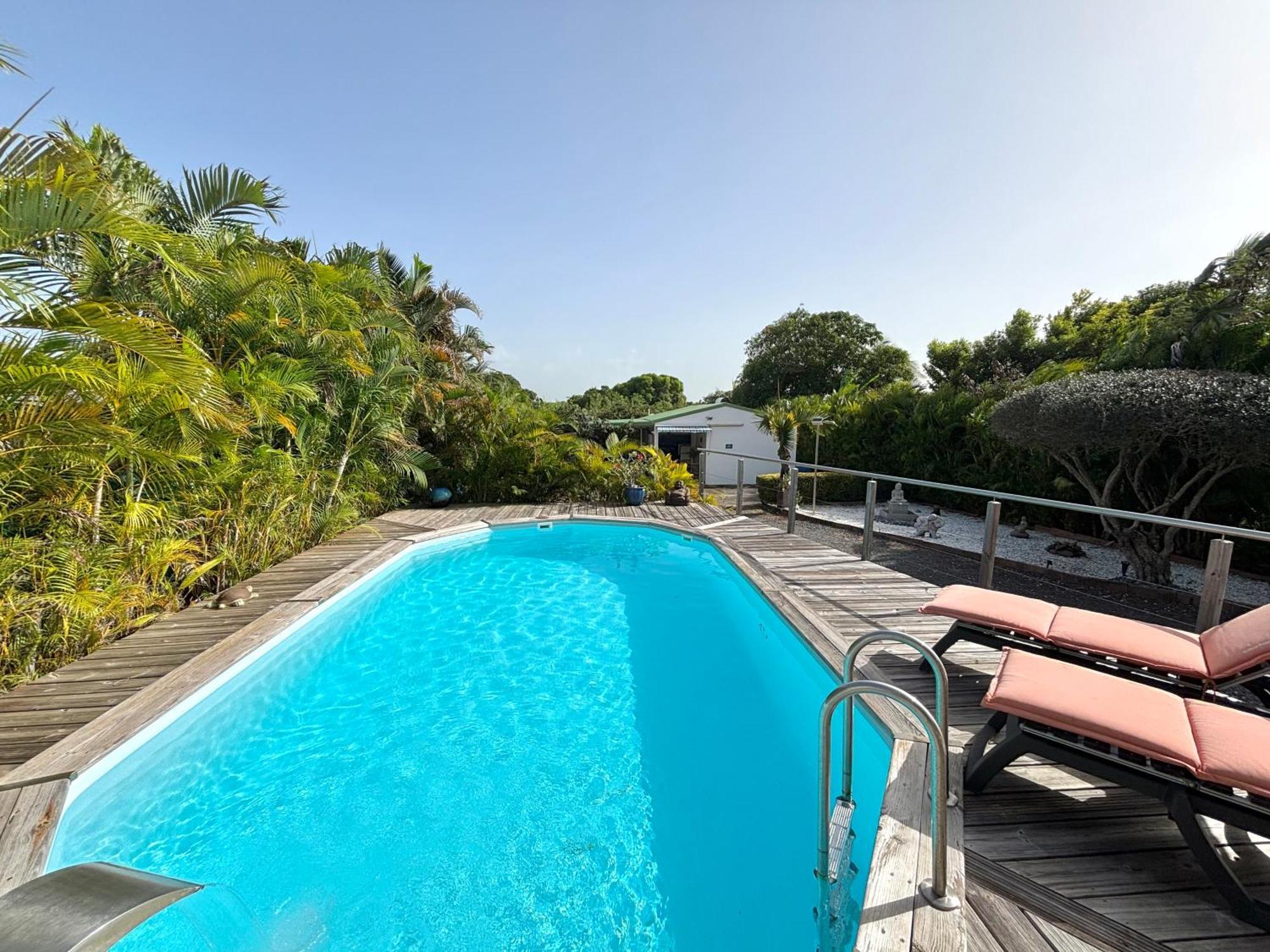 Gite Mabouya - Hamak, Piscine, Jardin Villa Anse-Bertrand Exterior photo