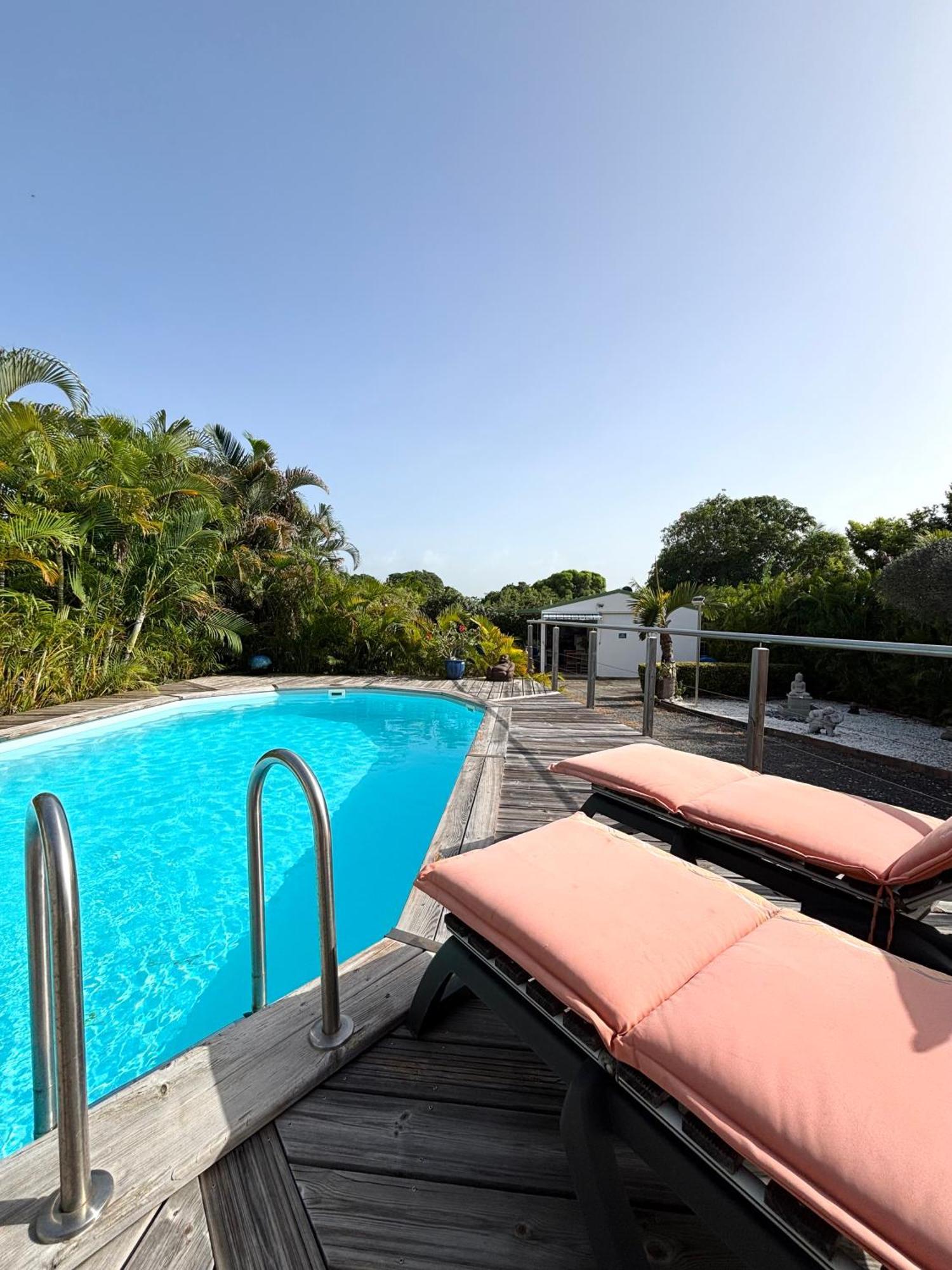 Gite Mabouya - Hamak, Piscine, Jardin Villa Anse-Bertrand Exterior photo